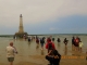 Arrivée des visiteurs au phare de Cordouan.