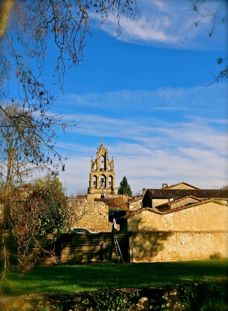 Vue sur le village - Les Lèves-et-Thoumeyragues