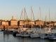 La ville de Pauillac en Gironde vue du port de plaisance.