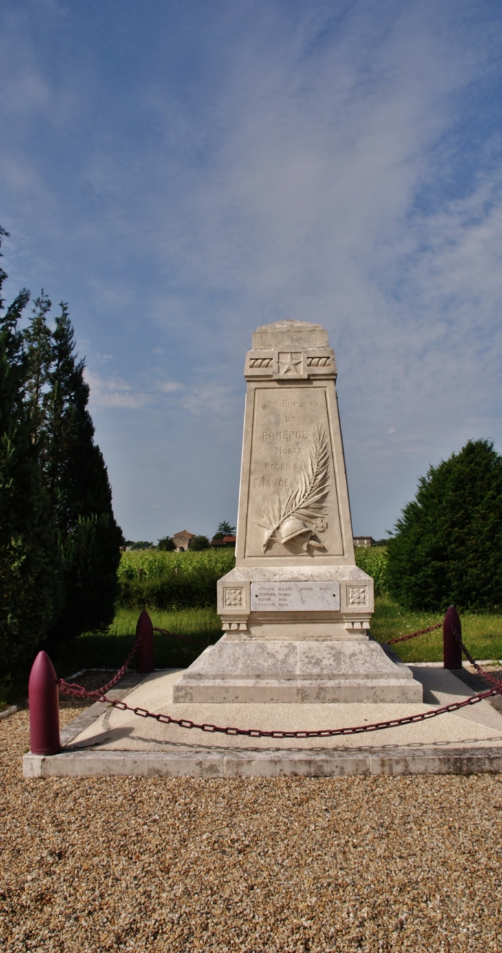 Monument aux Morts - Pomerol
