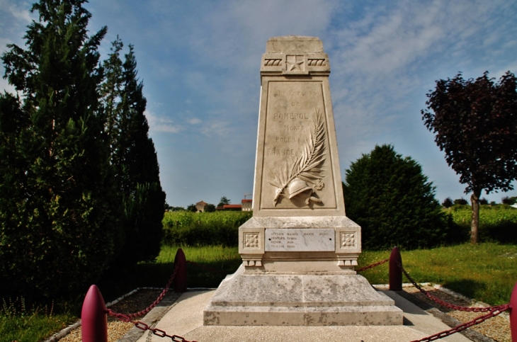 Monument aux Morts - Pomerol