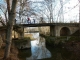 Ancien pont de la départementale 123 au dessus du canal de Chollet.
