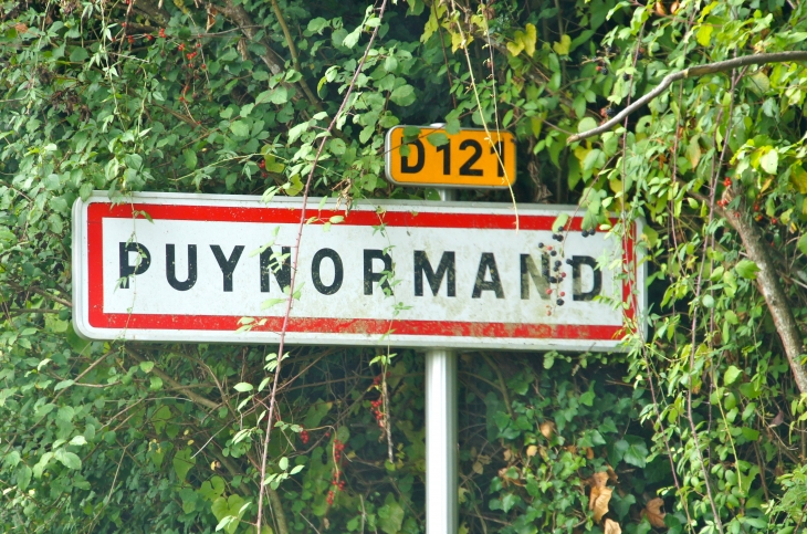 Origine du nom: les Normands s'emparent de l'ancien château et  - Puynormand