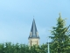 Photo suivante de Saint-Christophe-de-Double Le clocher de l'église.