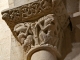 Eglise Notre Dame de la Nativité : chapiteau sculpté