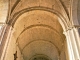 Photo suivante de Saint-Ferme Le plafond de la nef