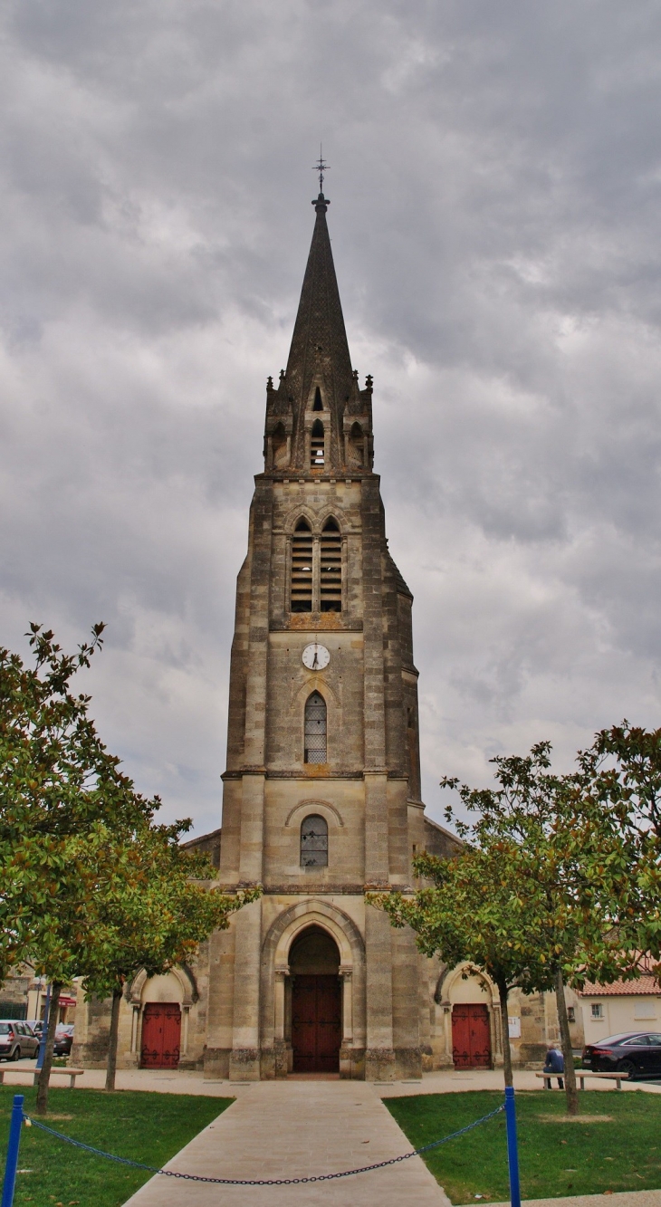 ++église Saint-Médard  - Saint-Médard-de-Guizières