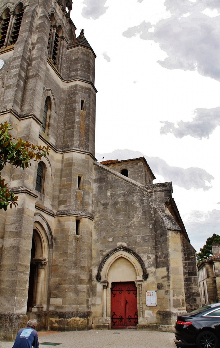 ++église Saint-Médard  - Saint-Médard-de-Guizières