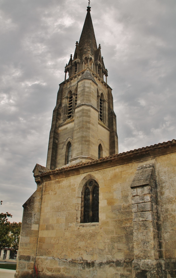 ++église Saint-Médard  - Saint-Médard-de-Guizières