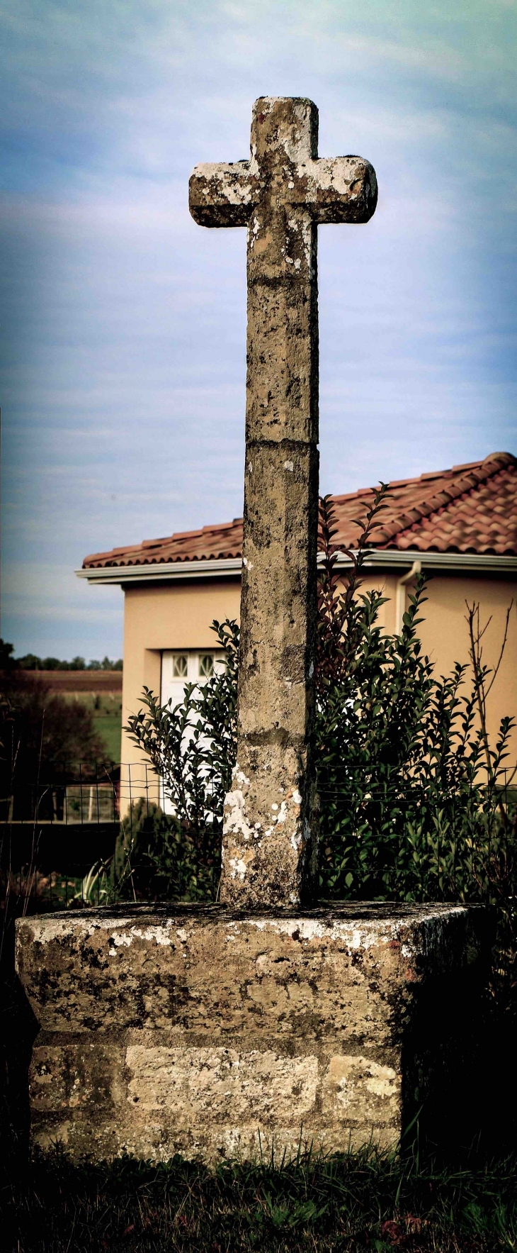 Croix de chemin du XIXe siècle - Saint-Sulpice-de-Pommiers