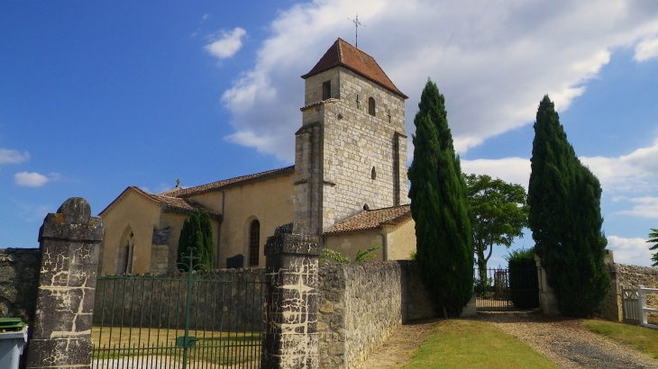 L'église romane fortifiée (IMH) de Cameyrac. - Saint-Sulpice-et-Cameyrac