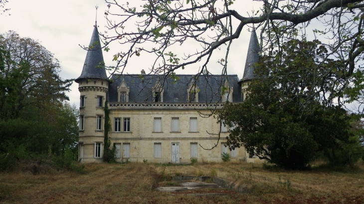 Le château de Le Leu. - Saint-Sulpice-et-Cameyrac