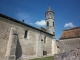 Photo suivante de Saint-Vivien-de-Monségur L'église, nef et bas-côté gothique.