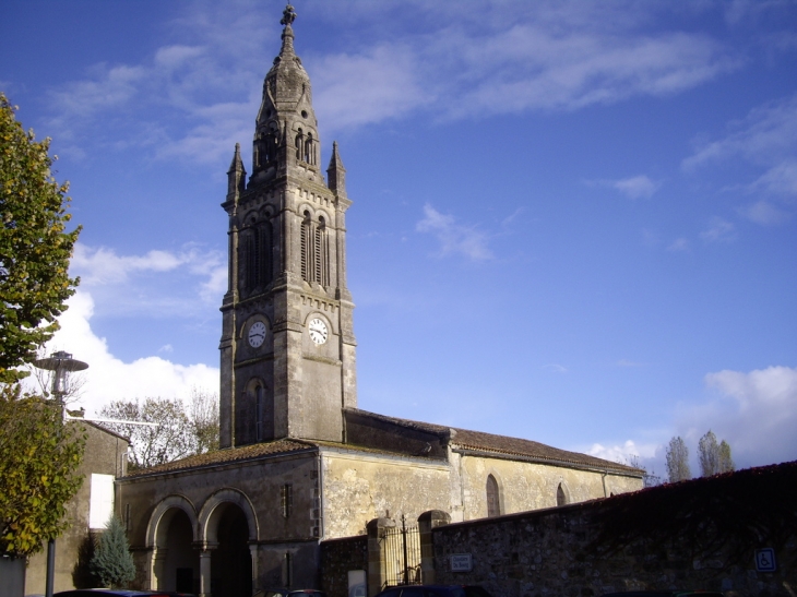 L'église romane restaurée 19ème - Sainte-Eulalie