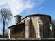 Chevet à cinq pans de l'église Sainte-Meille.