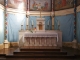 Eglise de Saint-Luperc - L'Autel. Fresques-realisees-par-Melle-Barangé-artiste-juive-refugiee-en-39-45-dans-le-gabardan