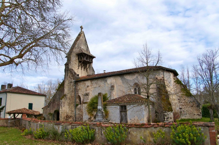 L'église Saint-Martin d'Estampon. - Losse