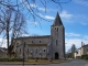 Façade latérale et son entrée - Eglise Notre-Dame de Losse.