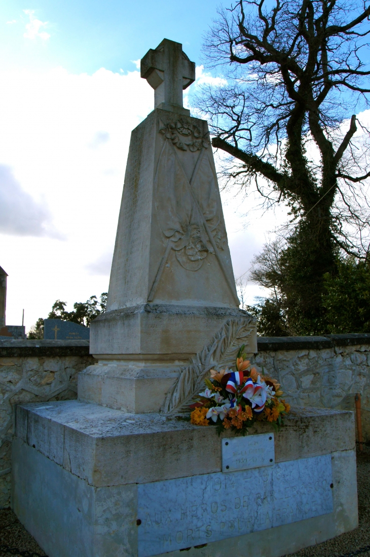 Le Monument aux Morts à Saint-Cricq. - Parleboscq