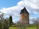 Ancien moulin à vent à Saint Michel de Laballe.