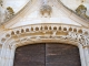 Photo suivante de Parleboscq Détail : portail de l'église de Saint-Cricq.