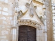 Le portail de l'église de Saint-Cricq.