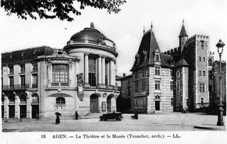 Le théatre et le musée. - Agen