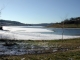 Lac de Bajamont gelé