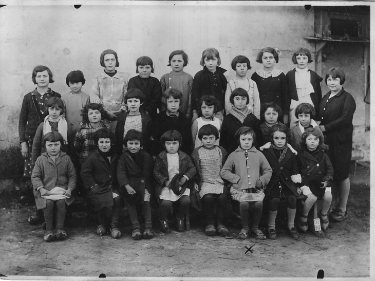 Fargues sur ourbise vers 1938 école - Fargues-sur-Ourbise