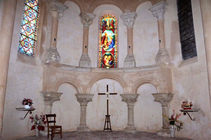 Le choeur de l'église Saint Germain - La Sauvetat-du-Dropt