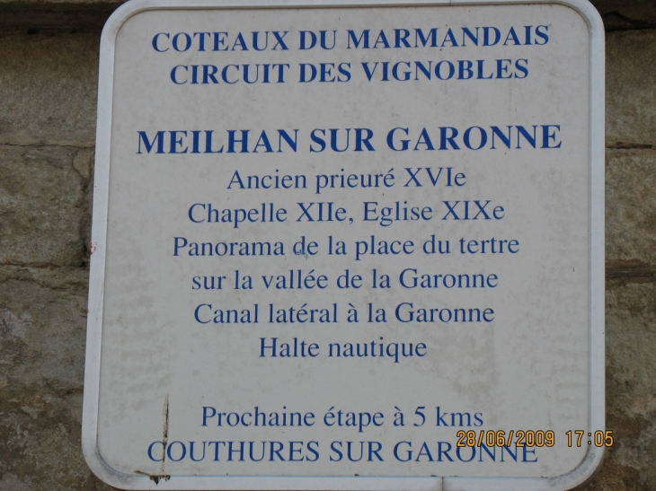 Circuit pédestre - Meilhan-sur-Garonne