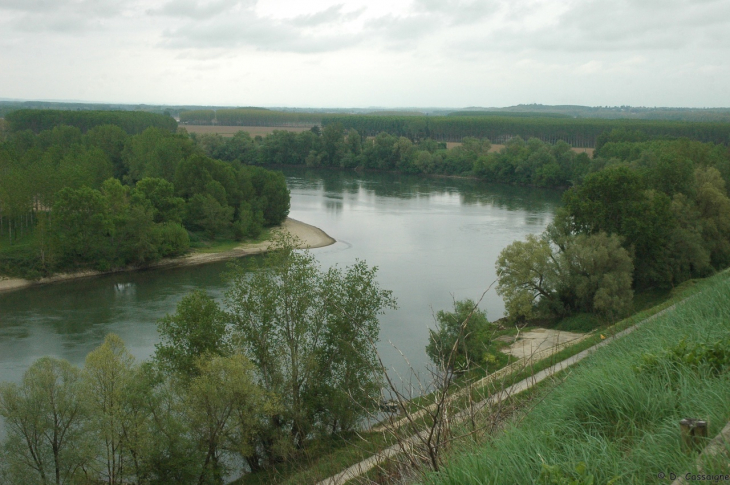 Le coude de la Garonne - Meilhan-sur-Garonne