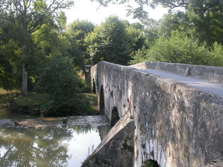 Pont roman sur la Gélise - Poudenas