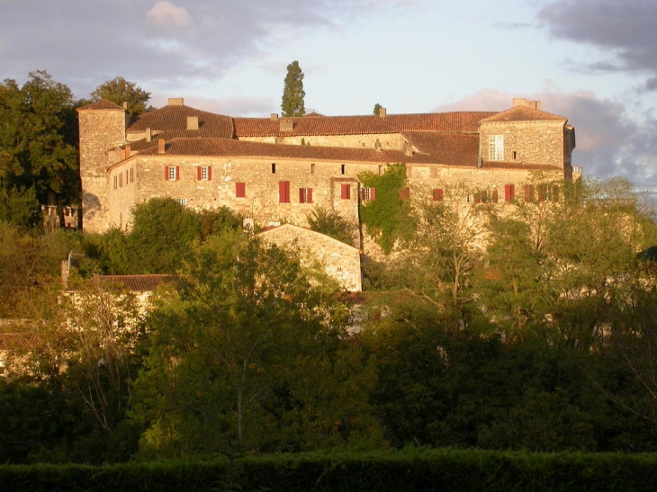 Vue du Château - Poudenas