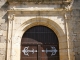 Photo suivante de Prayssas Le portail de l'église Saint-Jean-Baptiste.