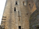 château de Bonaguil : l'entrée du donjon