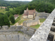 château de Bonaguil : l'église Saint Michel vue du donjon