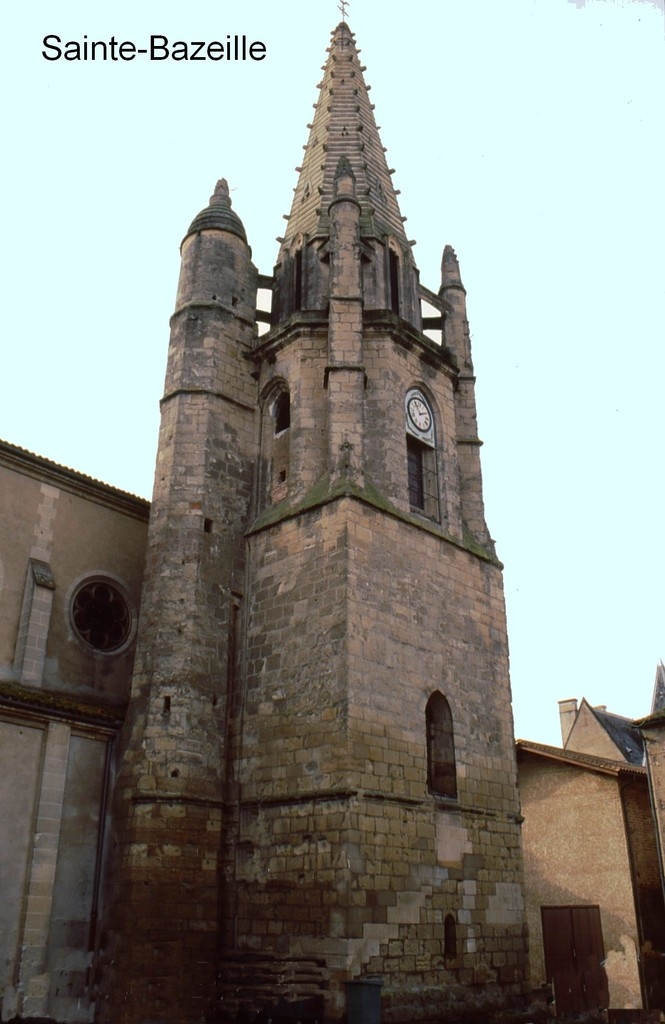 L'église - Sainte-Bazeille