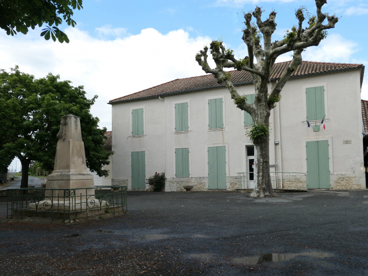 La mairie - Sainte-Colombe-de-Villeneuve