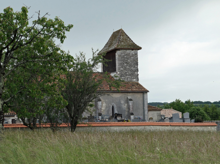 Le clocher - Sainte-Colombe-de-Villeneuve