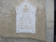 Asasp-Arros (64660) à Arros, monument aux morts sur le mur de l'eglise