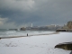 Biarritz sous la neige