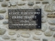 Estos (64400) plaque comémorative Pierre Jeliotte maison