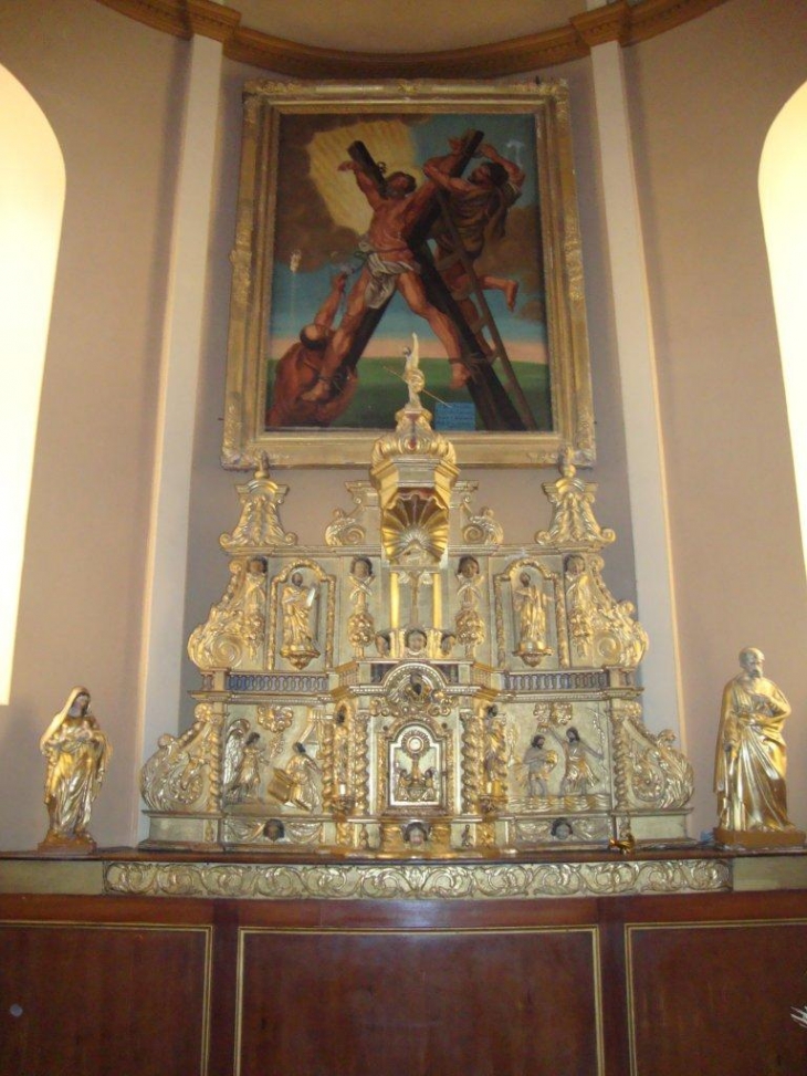 Gotein-Libarrenx (64130) à Gotein, église:autel