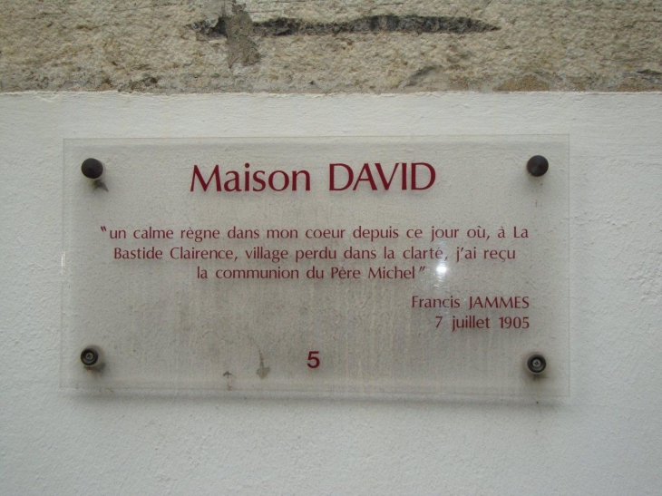 La Bastide-Clairence, Maison David