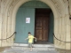 La Bastide-Clairence, portail de l'église