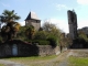 L'Abbaye et la tour de Lucq