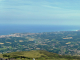 au sommet de la Rhune : vue sur le côte basque