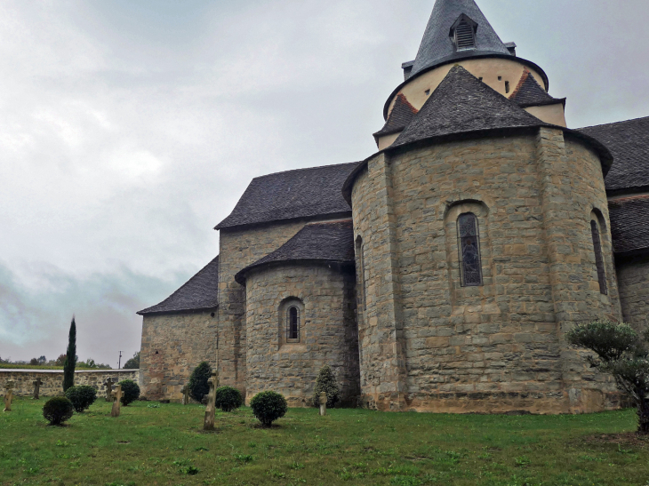 L'église abbatiale Notre Dame - Sauvelade