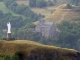 Photo précédente de Albepierre-Bredons vue sur l'église de Bredons et la vierge du rocher de Bonnevie